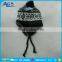 Super hot winter hats beanies custom with strings