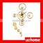 UCHOME Creative Living Room Wall Clock DIY Wall Clock Fashion Decoration Acrylic 3D Clock