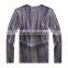 mens printing fine wool crew neck Autumn knit sweater