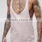 Cheapest High Quality New Design Summer Cool Custom Pink Gym Wear Comfortable 100% Cotton Fashion Men's Sport Burnout Tank Tops