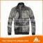 Winter men's short thick padding bomber black down jacket wholesale