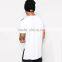 Extended Longline T-Shirt With Side Zips