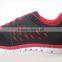 Fashionable black color high quality mens shoes with EVA outsole
