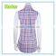 mature ladies 100% cotton sleeveless blouse top