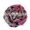 Voile Scarves & Wraps Rectangle Multicolor Flower Scarf Custom