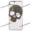 Metal Human Skeleton Plastic Case For iPhone 5