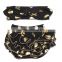 Gold dot ruffle bloomers wholesale children's boutique clothing ruffle bloomers with headband