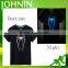 Wholesale custom cotton hero 3D graph glow in the dark t-shirt