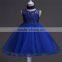 Newest frock design beautiful model modern kids ball gown western dresses for girls