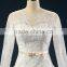 2017 wedding dress Mermaid Lace ball gowns 3/4 sleeves tull net wedding gowns AS41601