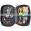 Large Capacity Pen Bag Makeup Pouch Durable Students Two Big Pockets Cute Pencil Case