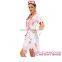 New Arrival Sexy Hot 3pcs Horrible zombie hot nurse costume white