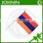Hot Sale Polyester Custom Plastic Pole Hand Waving Flags
