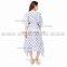 Boho Long Indian Kaftan Plus Size Women Dress Caftan Hippy Casual Beach Dress