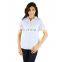 Blue linen shirt for girls