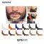 2017 trending products customized saft plastic material beard comb