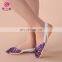 X-8062 Bueaty sequins beaded half sole gymnastics ballet dance shoes for women