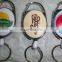 Hot Sale Retractable Round Plastic Badge Pull Reels With Metal Belt Clip