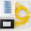 Mini ABS Box Module Type Fiber Optic PLC Splitter 1x4 1x8 1x16 1x32 1x64 Splitter