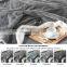 Polar Thermal Insulation Sofa Fleece Sherpa Blanket With Brand