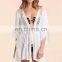 New Beach Cover Up White Lace cotton Swimsuit cover up Summer Crochet Beachwear Bathing suit cover ups Beach Dress