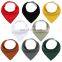 Amazon Hot Sale Pet Saliva Towel Cotton Scarf Pet Dog Bandana Kids Saliva Towel