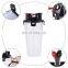 Plastic Pet Bottle Manafactures Travel Outdoor 2 in 1 Portable Botella de Plastico Pet Dog Water Bottle with Silicone Bowl