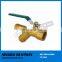 Brass Ball Valve with Flange Connected