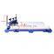 Large Size Micro Adjustable One Color Silk Screen Printing Machine For Advertising Board/Logo/Nameplate