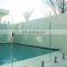 Outdoor swimming pool fence glass panels balustrade handrail