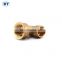 BT6034 good market brass gas pipe fitting 22.5 degree elbow copper