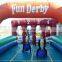 Fun Derby Inflatable Race Track/inflatable Derby Horse/horse Racing Party Game