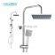 Wall Mount Square Cubic Bathroom Shower Head Set System