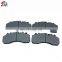 Semi metal front truck brake pad for 29087