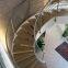 NEW design hot sales spiral staircase/stainless steel spiral wood stairs