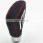 BLACK W/ RED STITCH W/ CHROME MANUAL 5 SPEED GEAR SHIFT/SHIFTER KNOB UNIVERSAL