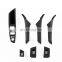 7PCS Black RHD Interior Door Pull Handle Lift Button For BMW F10 F11 10-16 BMW 5 Series 51417225873