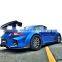 Body kit for Porsche Carrera 911 991 front bumper rear bumper wide flare carbon fiber side skirts trunk sopiler and hood bonnet