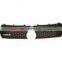 Black color car front bumper face lift grille for  V W POLO 10  front grille mesh design ABS material  modified spare parts