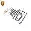 Dry Carbon Fiber Car Interior Trims Auto Parts For Au-di A3 10Pieces/Set Decoration Interior Accessories