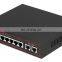 Industrial 8 Port 100M POE Switch + 2 Port 1000M Network POE Network Switch the best price