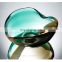 Creative Glass Heart-Shaped Plate Simple Modern Two-Color Gradient Coffee Table Storage Basket