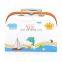 Custom Cardboard Luxury White Baby Gift Mini Suitcase Packaging Box With Handle