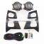 Tail fog lamp cover For ISUZU Dmax 2020  car fog lamp frame lamp cover light cover fog light frame