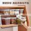 Airtight Food Storage Container Kitchen Organizer Food Storage box Stackable Plastic with lid for grain oatmeal