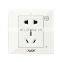 Smart Power One Outlet Receptacle Zigbee Wall Socket UK Small BMS System Zigbee Socket