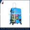 cow/ox pattern Ladies 20/24 inch polycarbonate colorful hard shell pc abs luggage