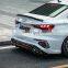 Suitable for Audi A3 2020 2021 car modification parts rear surround rear bumper