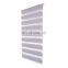 Day And Night Motorised Double Roller Blinds, Automatic Modern Design Zebra Blinds
