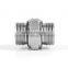 Hexagon Nipple NPT pipe fitting 1.5Mpa Threaded connector  bushing pipe connector adapter